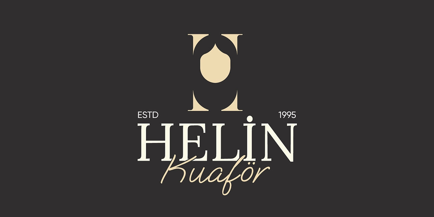 helin kuaför kurumsal kimlik