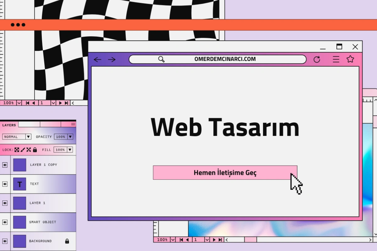 Web tasarımı – kurumsal web sitesi arayüz çalışması